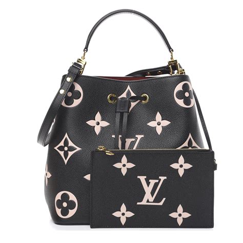 louis vuitton empreinte surène mm black|Néonoé MM Monogram Empreinte Leather .